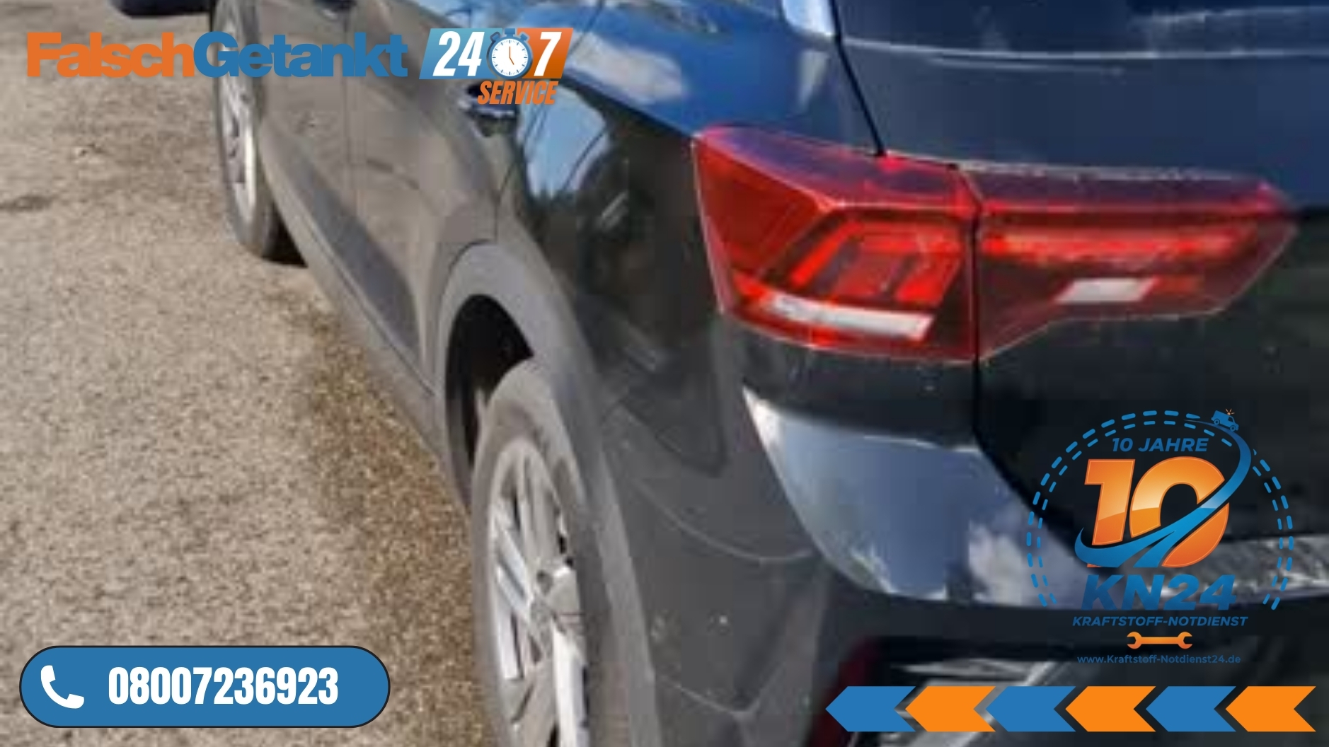 ⛽ Falsch getankt & Motor gestartet? MOTOR-RETTUNG 📞 08007236923