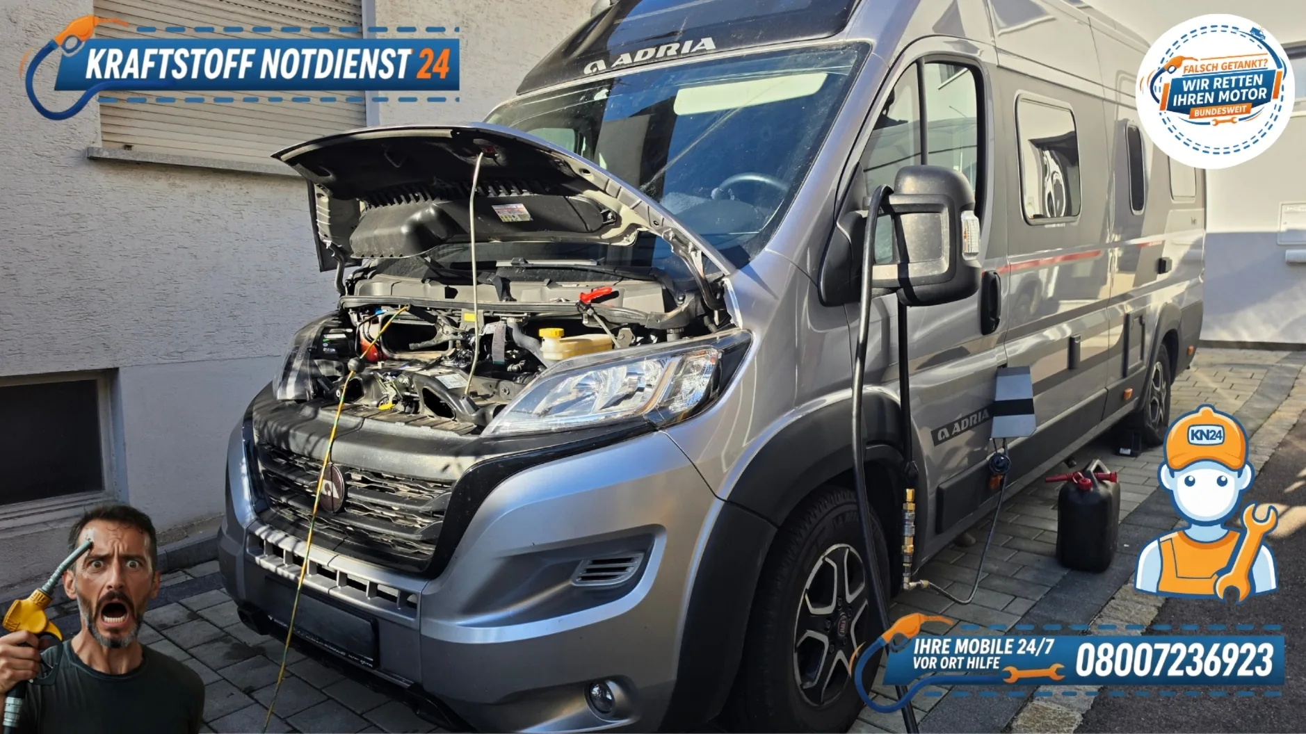 Einsatzbild: Fiat Ducato Womo in Weinstadt Remstal am 29.10.2026